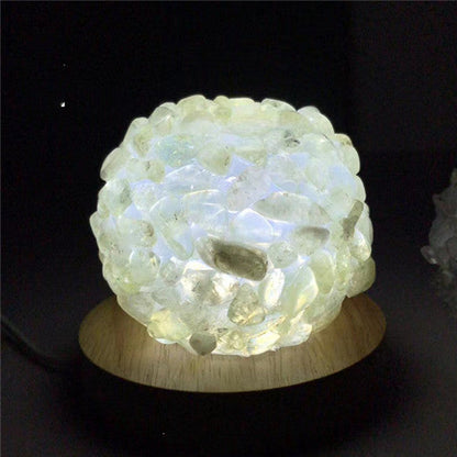 Quartz Crystal Table Lamp