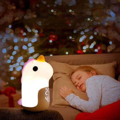 Unicorn Timer Night Light with Alarm Clock