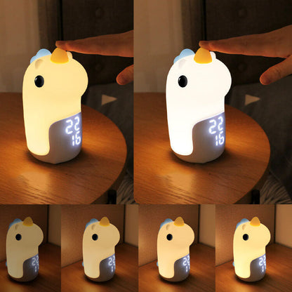 Unicorn Timer Night Light with Alarm Clock