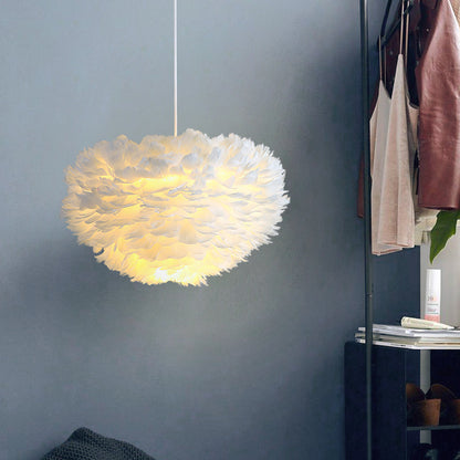 Feather Chandelier Pendant Light