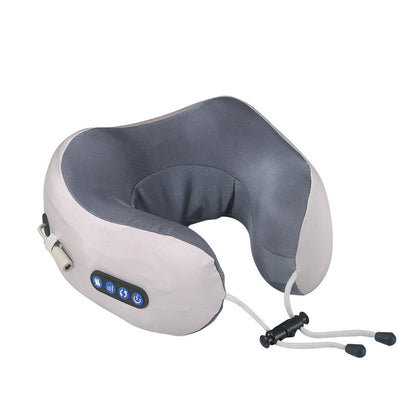 Ergonomic Heated Car Massage Pillow for Neck and Back Support