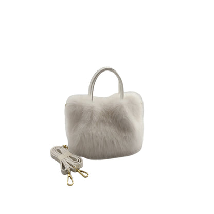 Women's Fox Fur Tote Bag