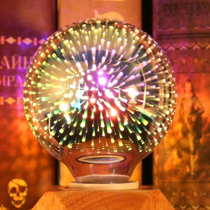 3D Fireworks Decorative Edison Light Bulb