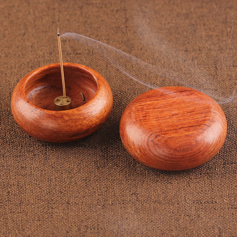 4-hole Rosewood Bowl Incense Burner