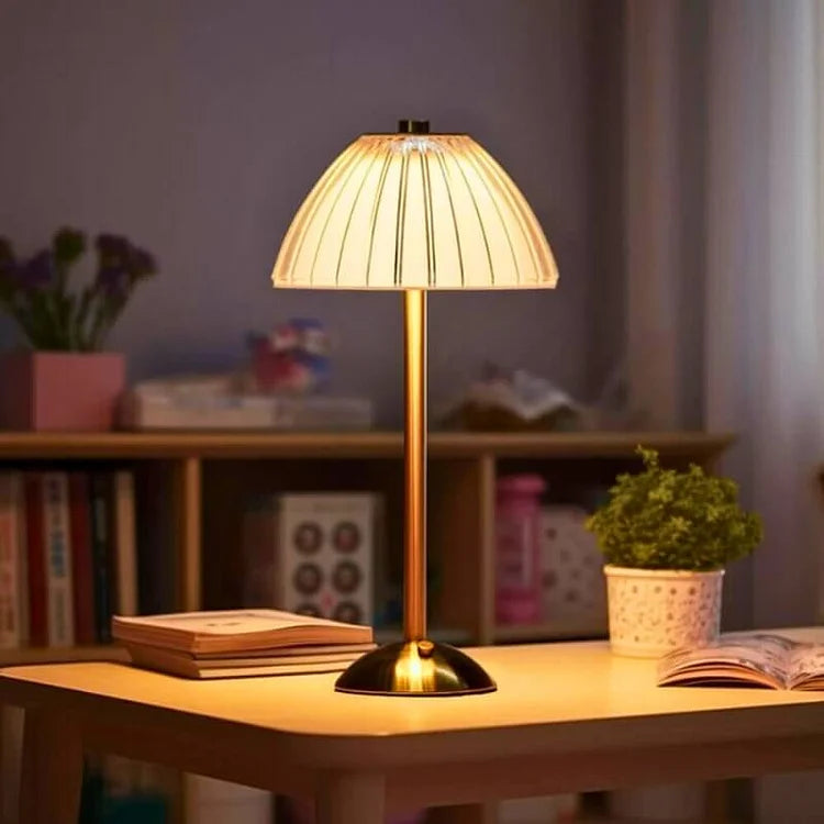 Ambient Glow Wireless LED Mushroom Table Lamp