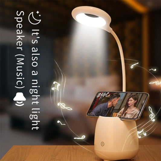 Bluetooth Speaker Eye Protection Reading Lamp