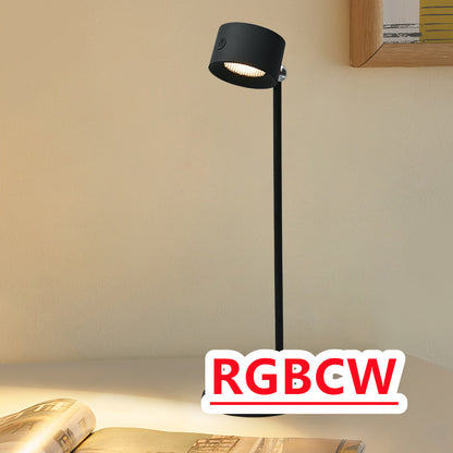 360 Rotation 2-in-1 Double Heads Battery-Powered Table Lamp