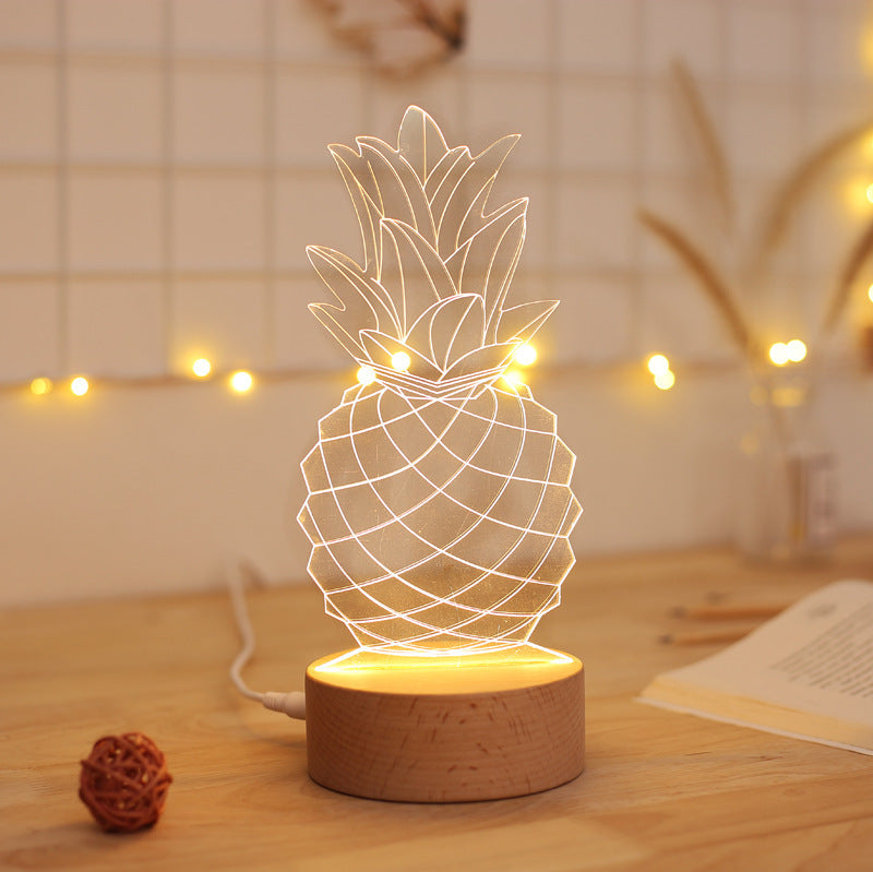 Pineapple Night Light Table Lamp