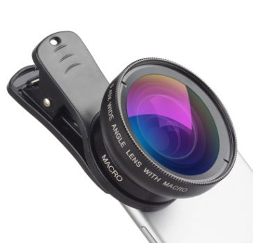 2-in-1 HD Wide-Angle Macro Phone Lens Kit