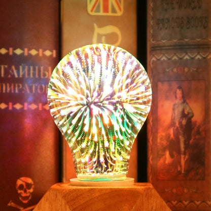 3D Fireworks Decorative Edison Light Bulb