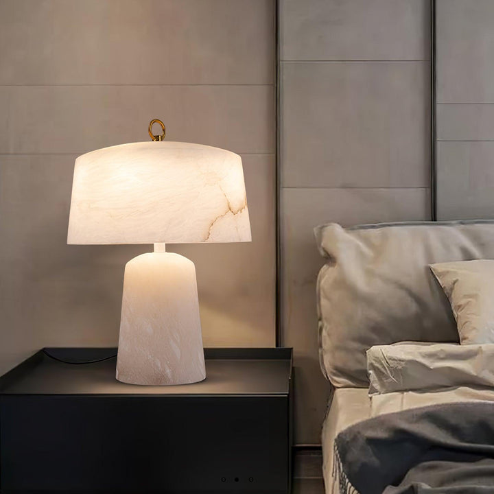 Luxury Aogashima Alabaster Table Lamp