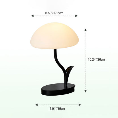 USB Dimmable Night Light Mushroom Table Lamp