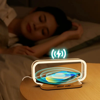 Wireless Charging LED Lamp