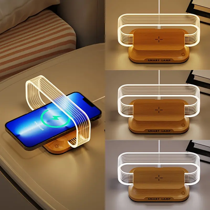 Wireless Charging LED Lamp