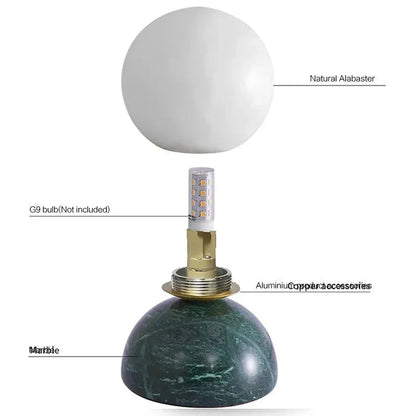 Prema Oracle Stone Lamp