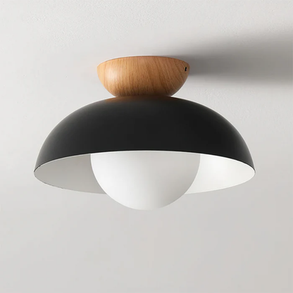 Nordic Wooden LED Ceiling Light