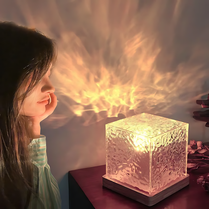 Luma Cube - Water Ripple Lamp Projector