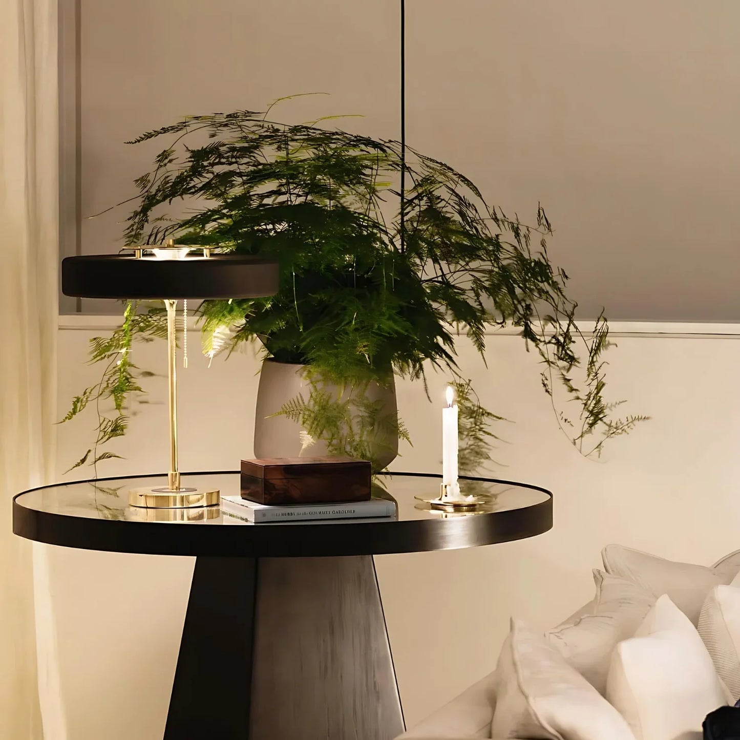 Radiant Tower of Light Table Lamp