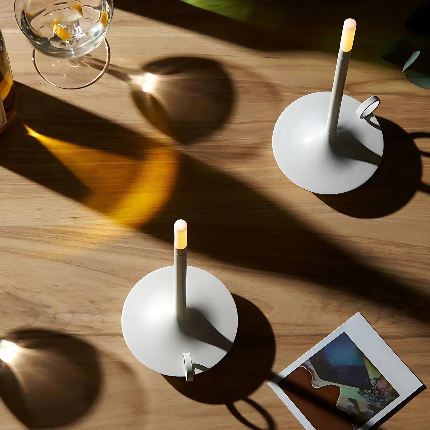 Rechargeable Artisanal Lamp with Soft Ambient Glow