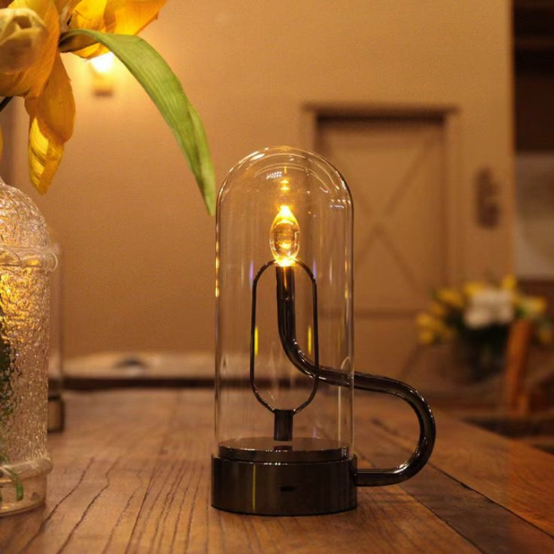 Rechargeable Designer Flame Lamp