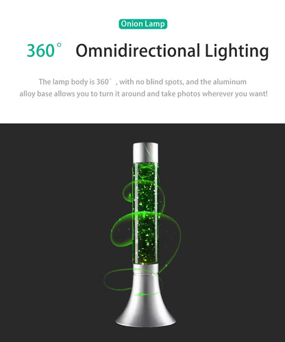 Glitter Lava Lamp, Flash Flow In Liquid Relaxation Night Light, Home Decoration Light, Christmas Gift For Adults And Kids