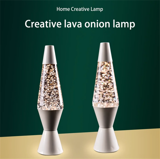 15-Inch Sparkling Lava Lamp, Sparkling Liquid Relaxation Night Light, Home Decor Lights, Christmas Gifts For Adults And Children