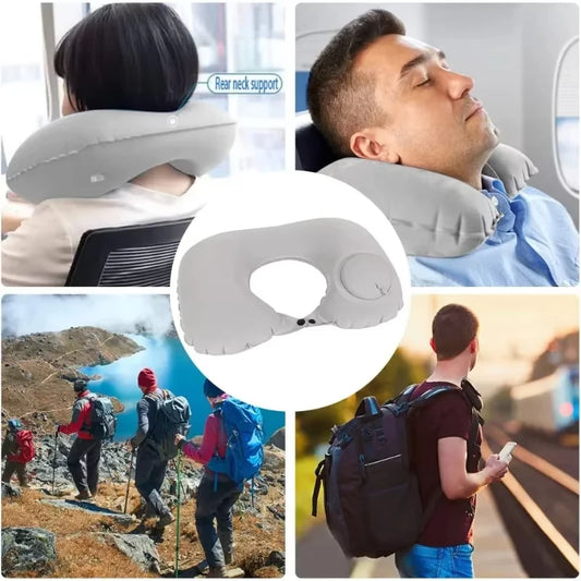 Portable Airplanes Inflatable Super Light Neck Pillow