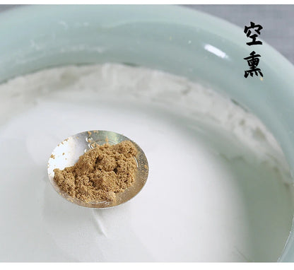 Japanese natural incense powder buried charcoal incense ash plate incense sandalwood household incense burner ash