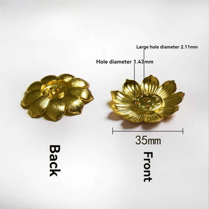 Alloy Incense Burner Stick Holder Buddhism Lotus Line Incense Plate Sandalwood Coil Base Temples Yoga Studios Home Decoration