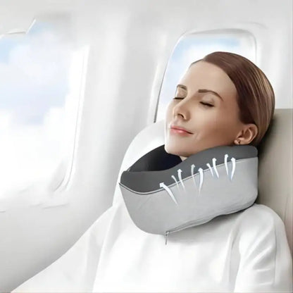 Portable U-Shaped Travel Pillow Neck Cushion