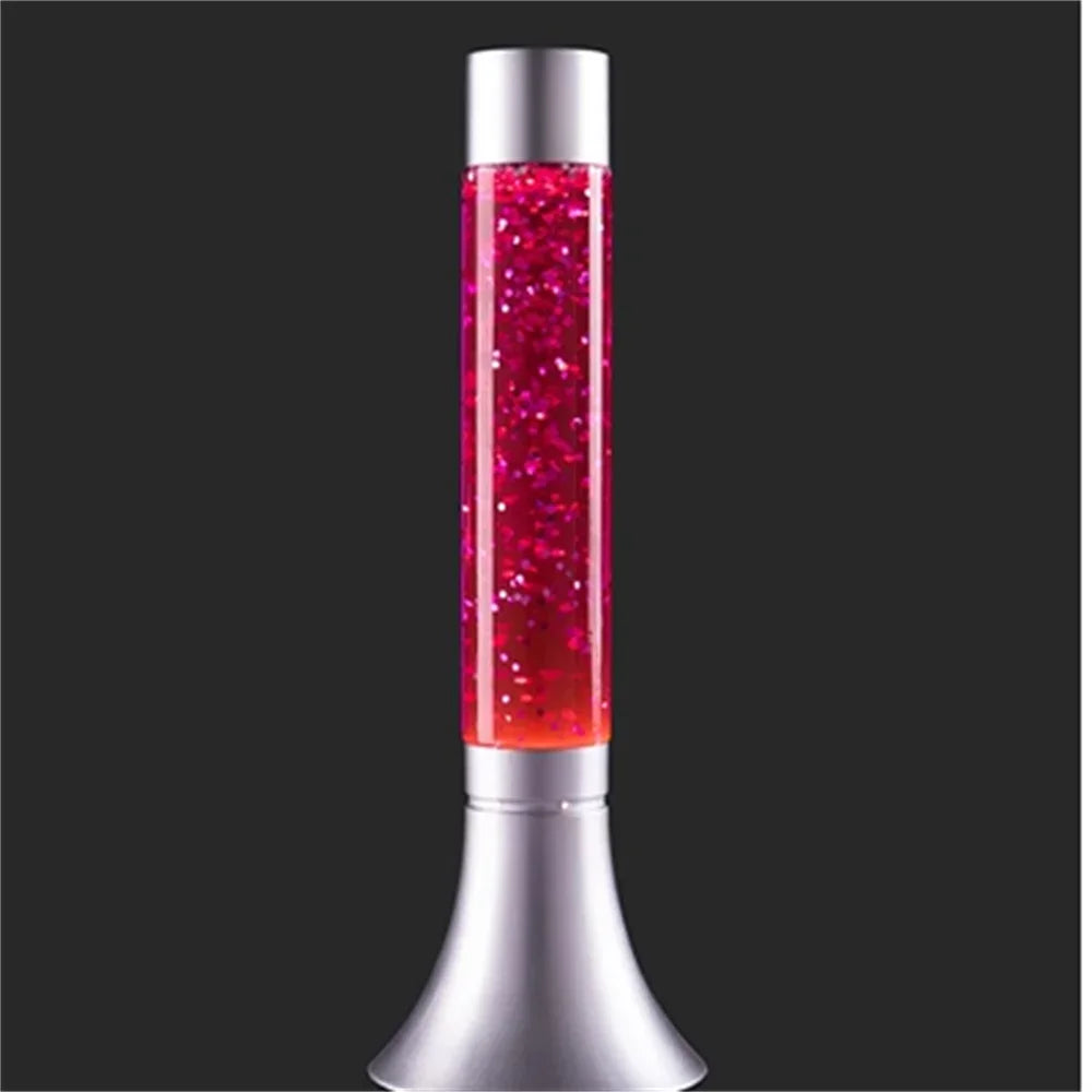 Glitter Lava Lamp, Flash Flow In Liquid Relaxation Night Light, Home Decoration Light, Christmas Gift For Adults And Kids