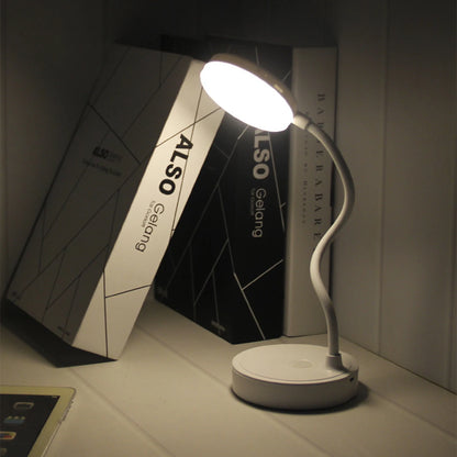 Portable LED Desk Lamp with Adjustable Dimming and USB Power