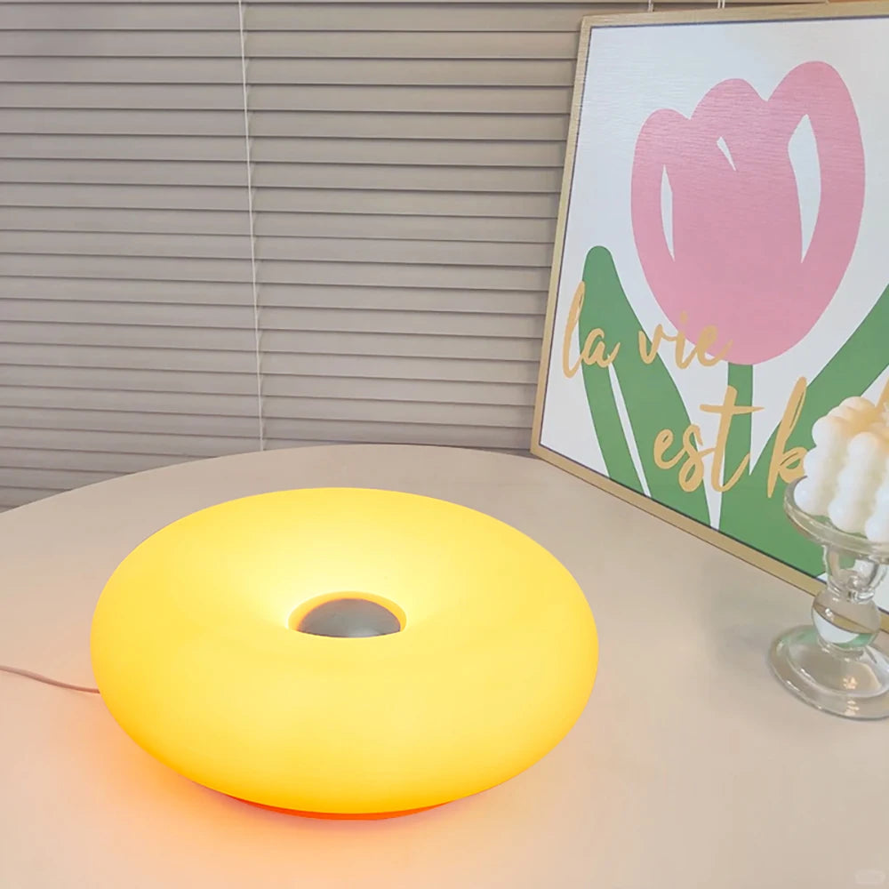 Modern Colorful Donut Table Lamp