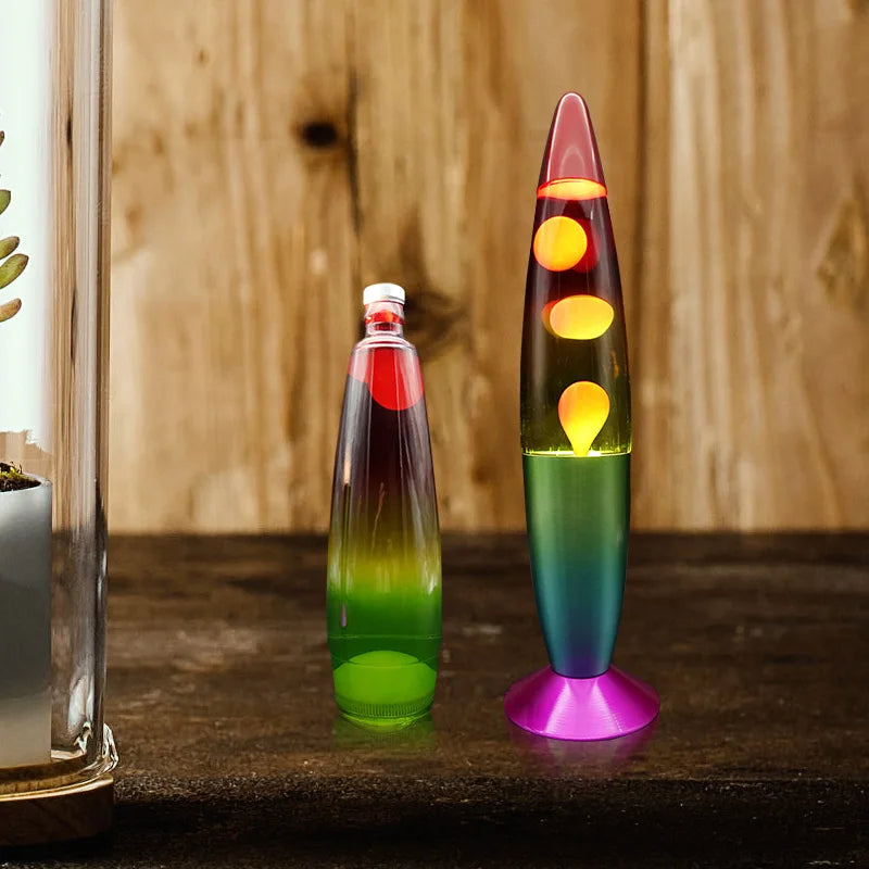 16 "wax lamp glass decoration nightlight living room bedroom atmosphere light Creative lava lamp