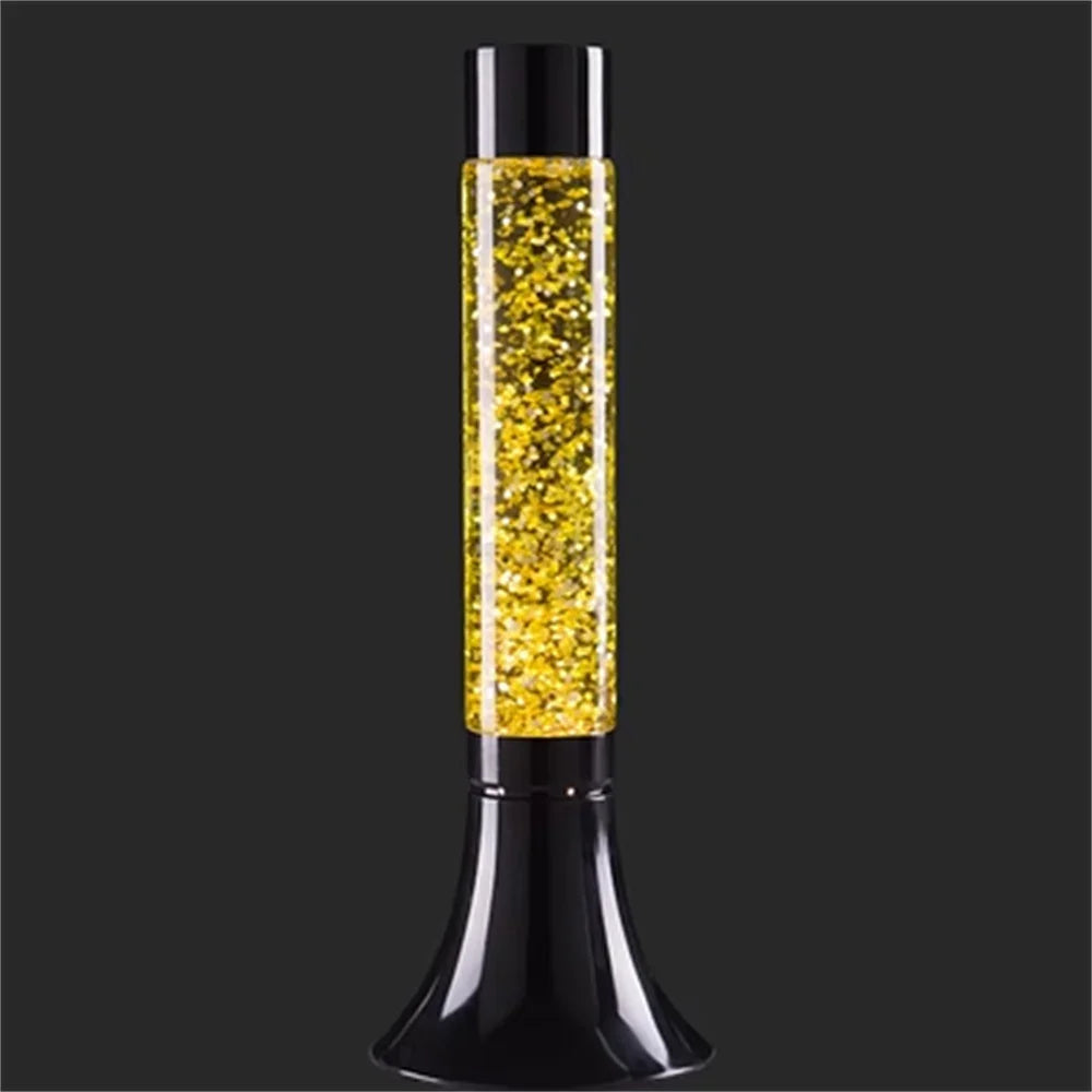 Glitter Lava Lamp, Flash Flow In Liquid Relaxation Night Light, Home Decoration Light, Christmas Gift For Adults And Kids