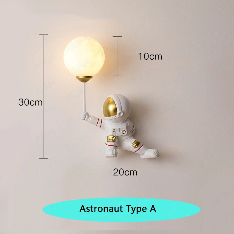 Astronaut Wall Lamp