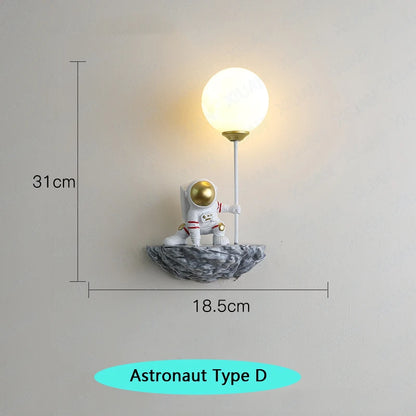 Astronaut Wall Lamp