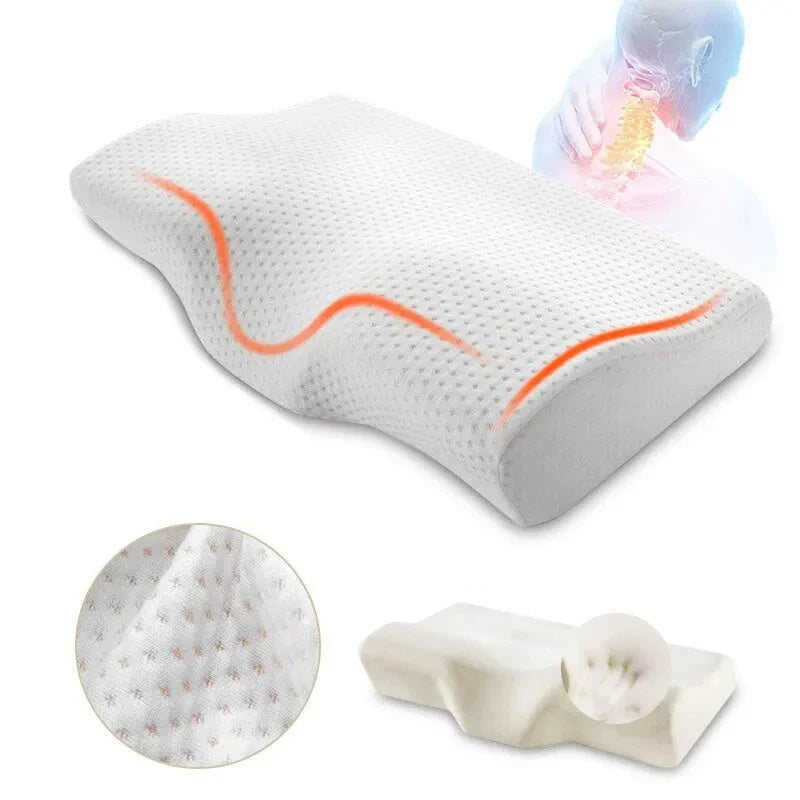 Orthopedic Memory Foam Neck Pillow