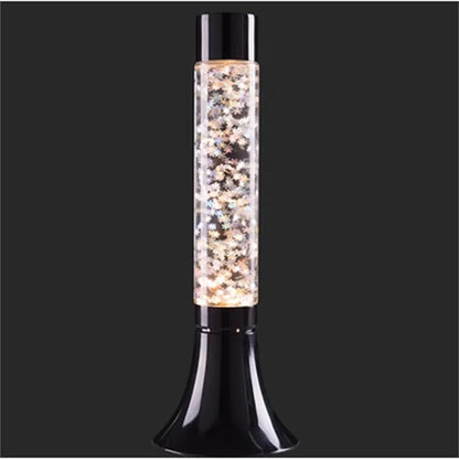 Glitter Lava Lamp, Flash Flow In Liquid Relaxation Night Light, Home Decoration Light, Christmas Gift For Adults And Kids