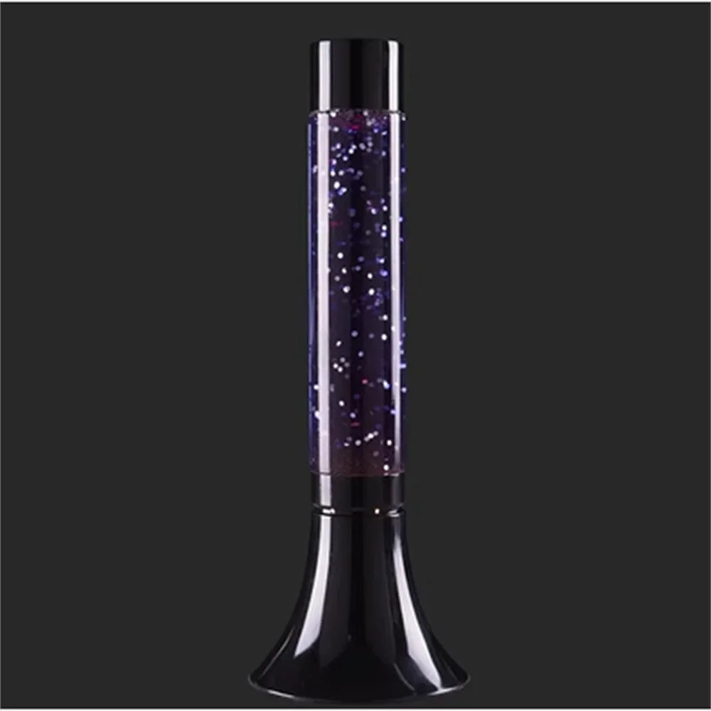 Glitter Lava Lamp, Flash Flow In Liquid Relaxation Night Light, Home Decoration Light, Christmas Gift For Adults And Kids