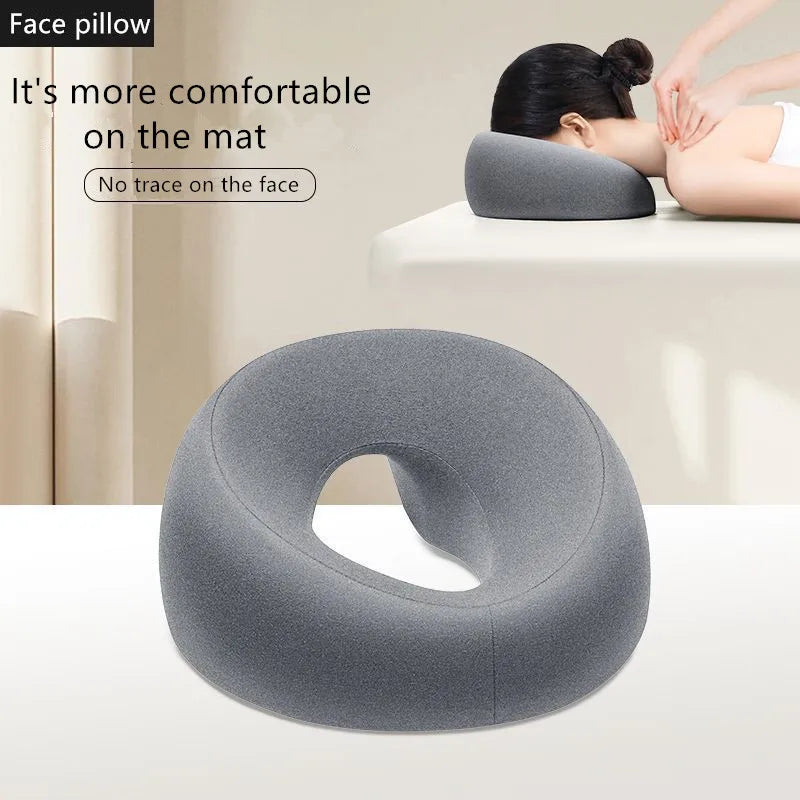 Ergonomics Breathable Memory Foam Face Pillow