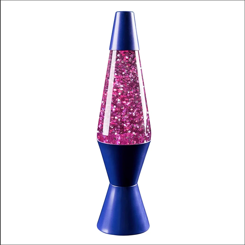 15-Inch Sparkling Lava Lamp, Sparkling Liquid Relaxation Night Light, Home Decor Lights, Christmas Gifts For Adults And Children