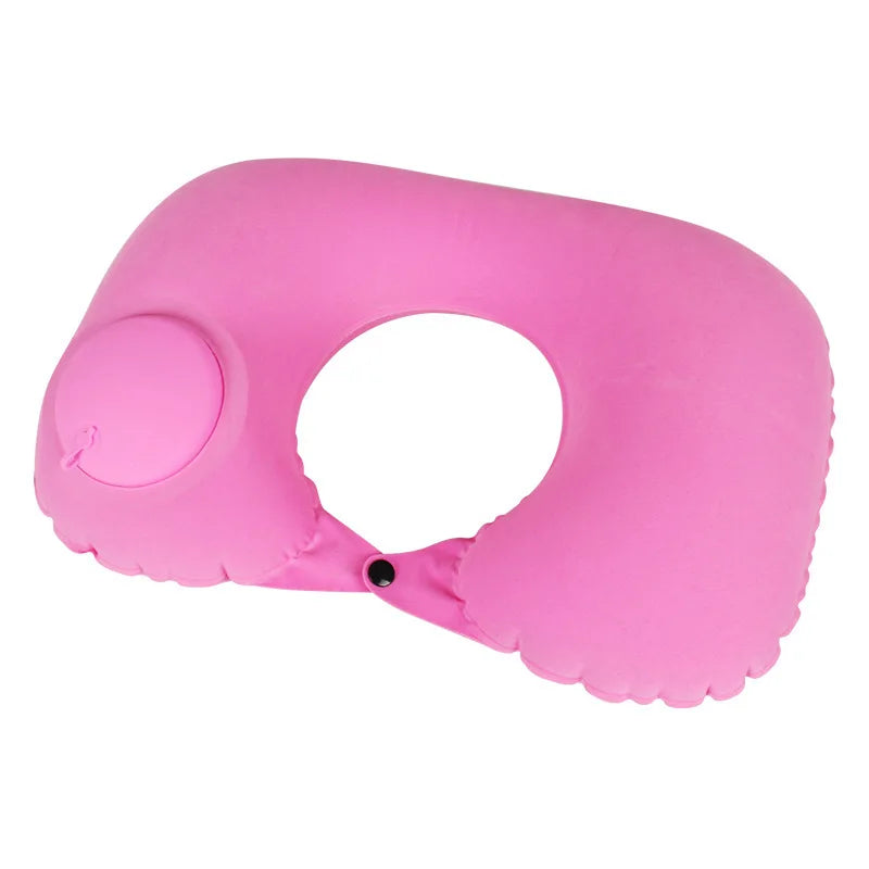 Airplanes Inflatable Super Light Portable Neck Pillow