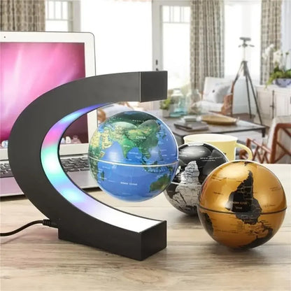 Magnetic Floating Levitation Globe with World Map