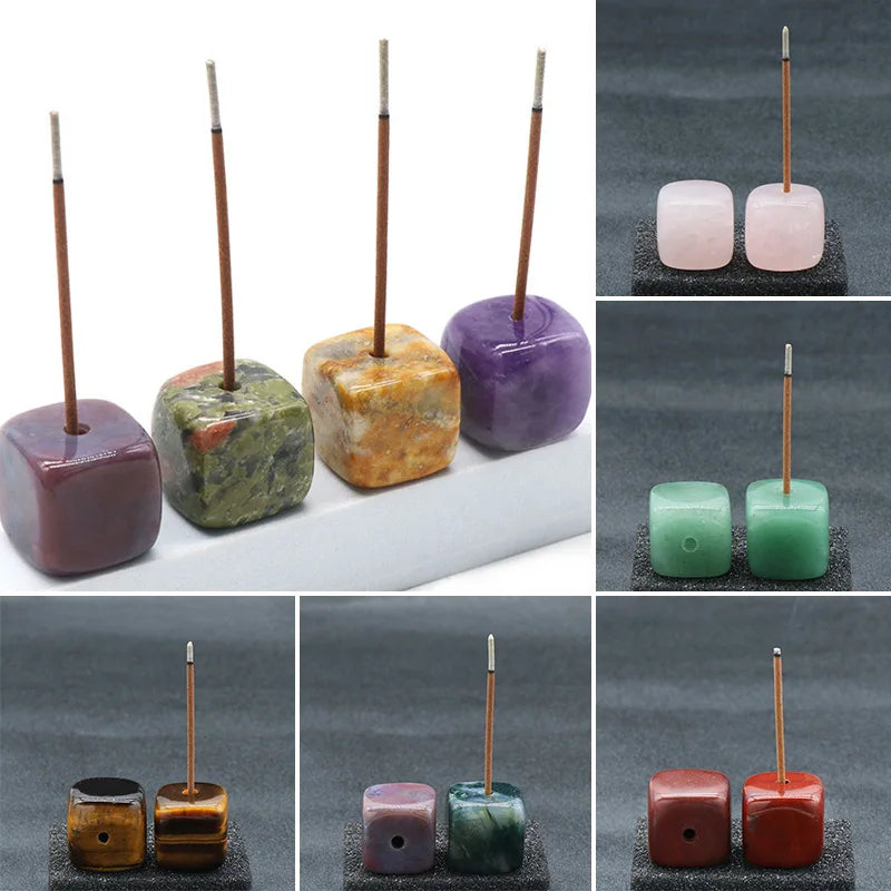 Natural Stone Incense Stick Holder Censer