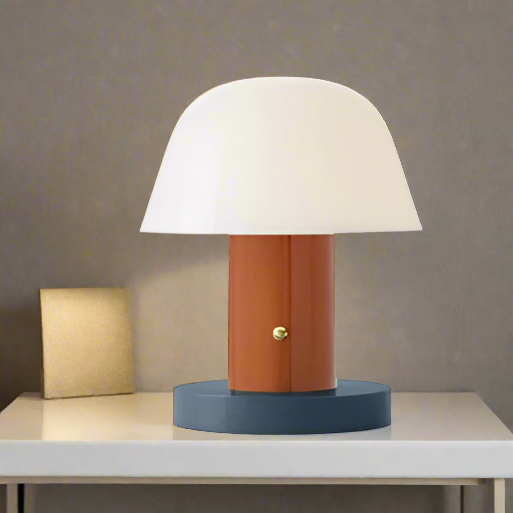 Captivating Cap Table Lamp Cordless