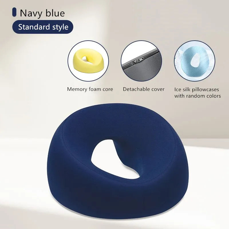 Ergonomics Breathable Memory Foam Face Pillow