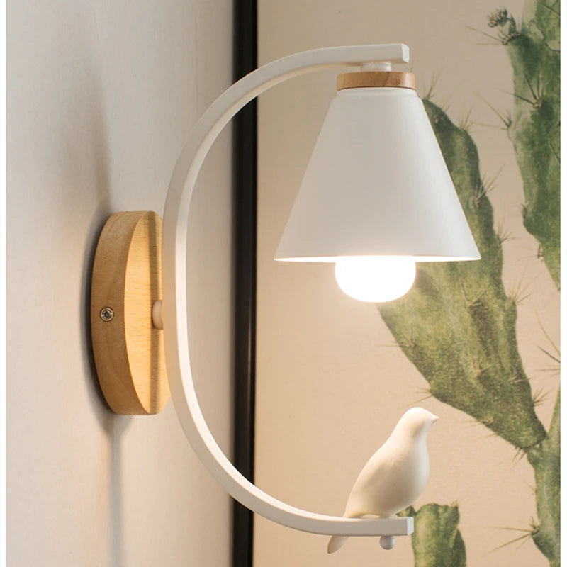 White Whimsical Glow Wall Lamp