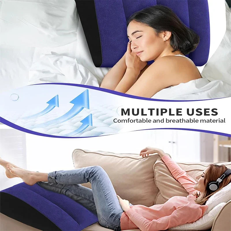 Inflatable Multifunctional Travel Body Pillow