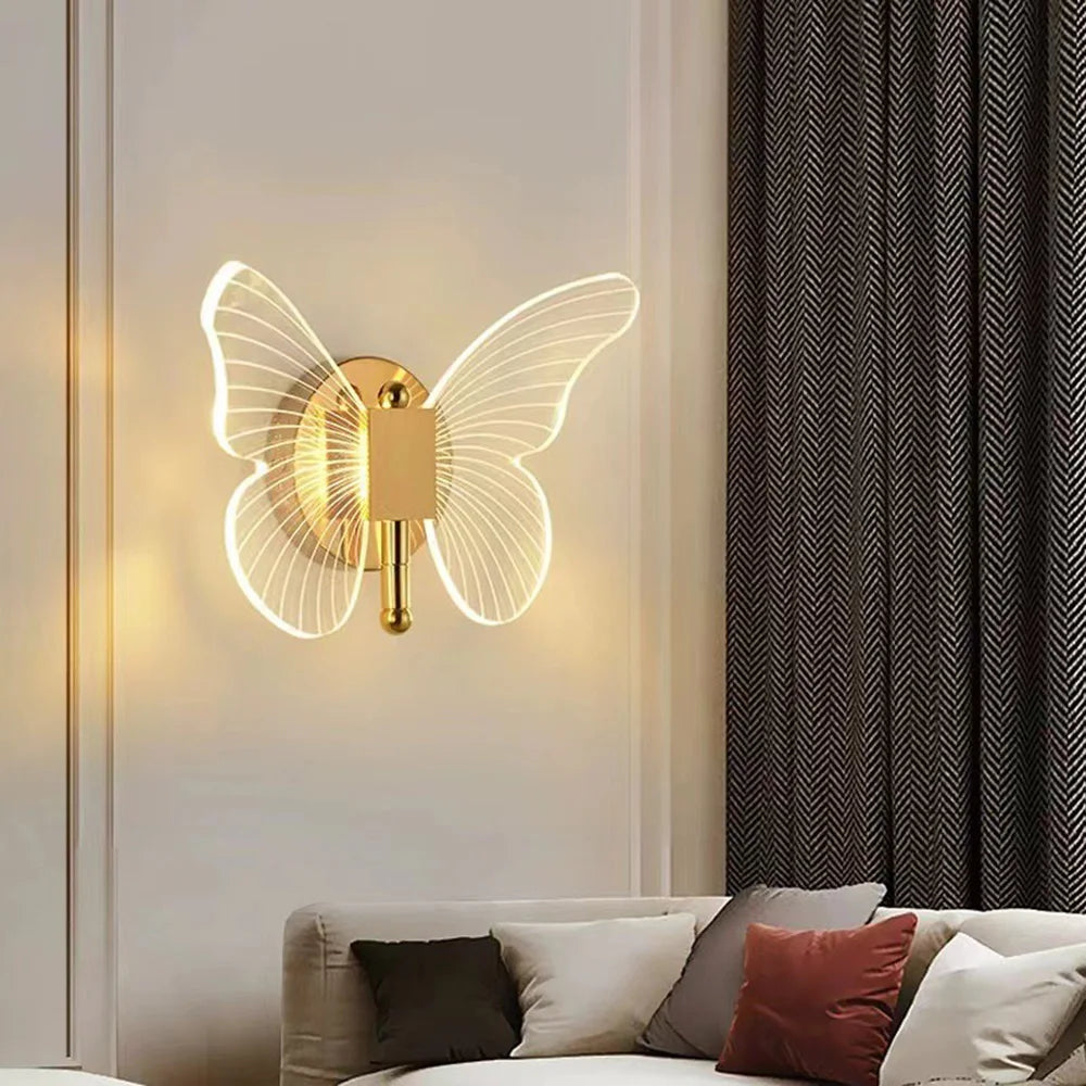 Modern Butterfly Wall Lamp